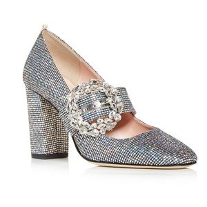 SJP celine embellished block heel size 40